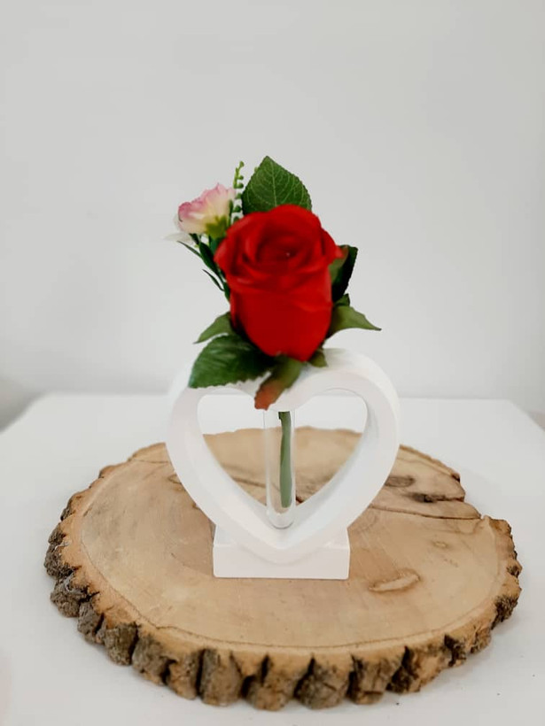 گلجای طرح قلب بسته 3 عددی