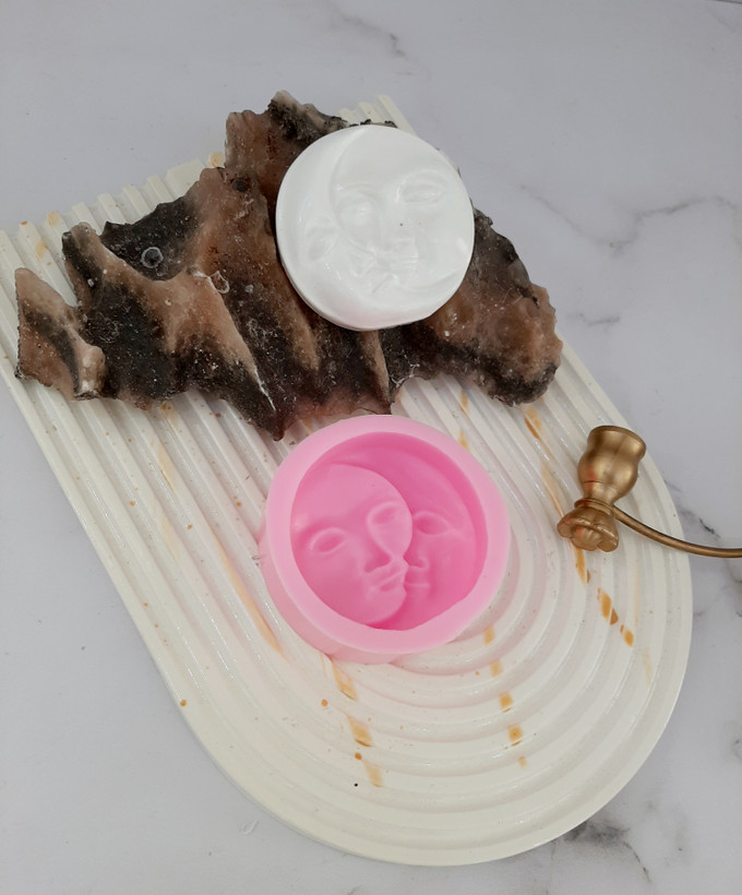 قالب شمع مدل ماه و خورشید (مهر و ماه)