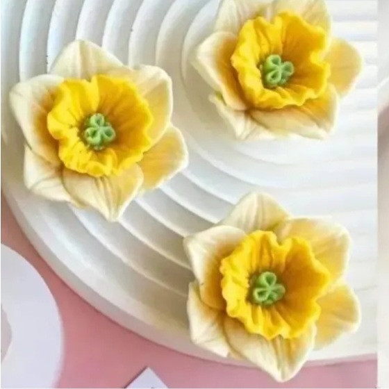قالب شمع مدل نرگس روسی