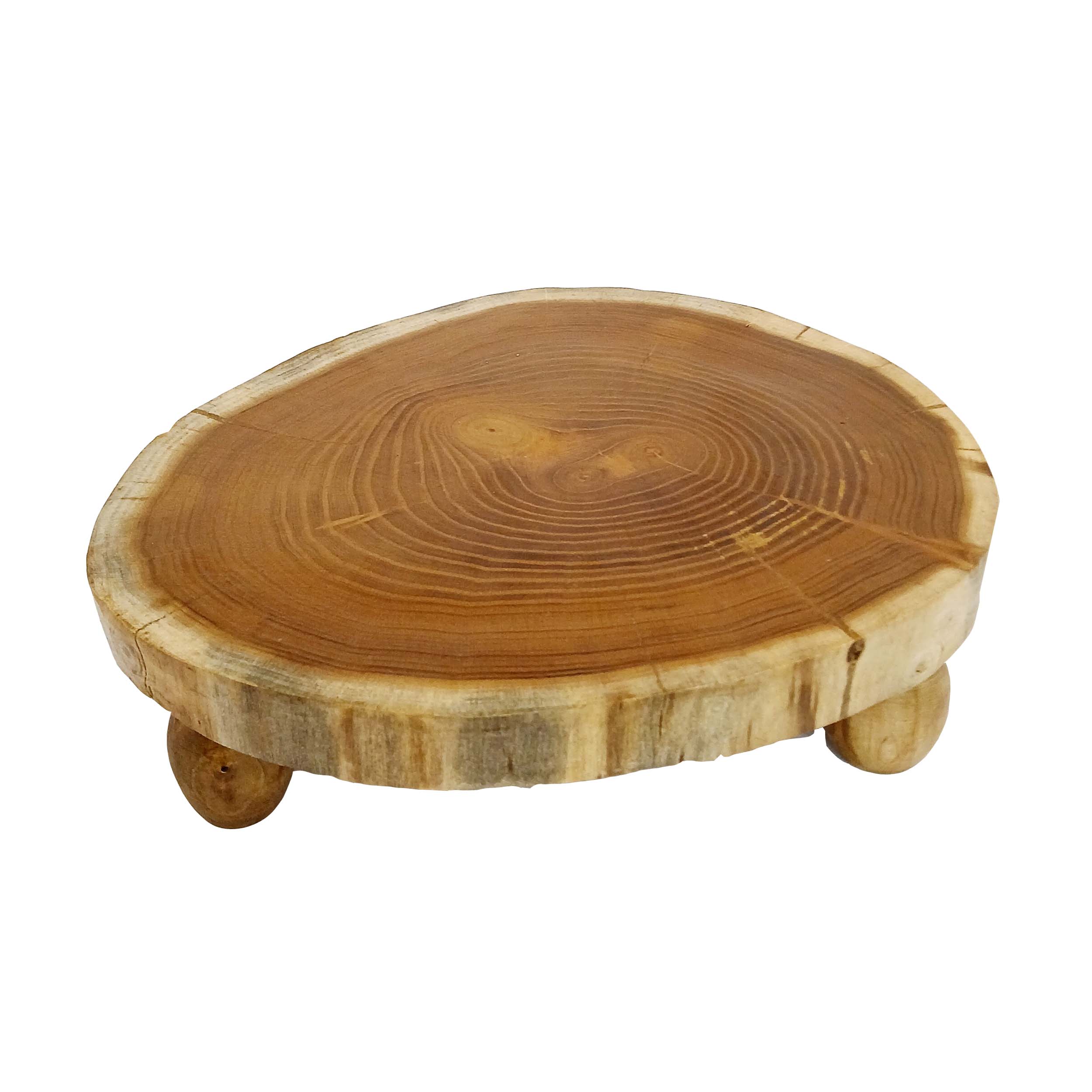 تخته سرو روستیک پایه دار کد S 