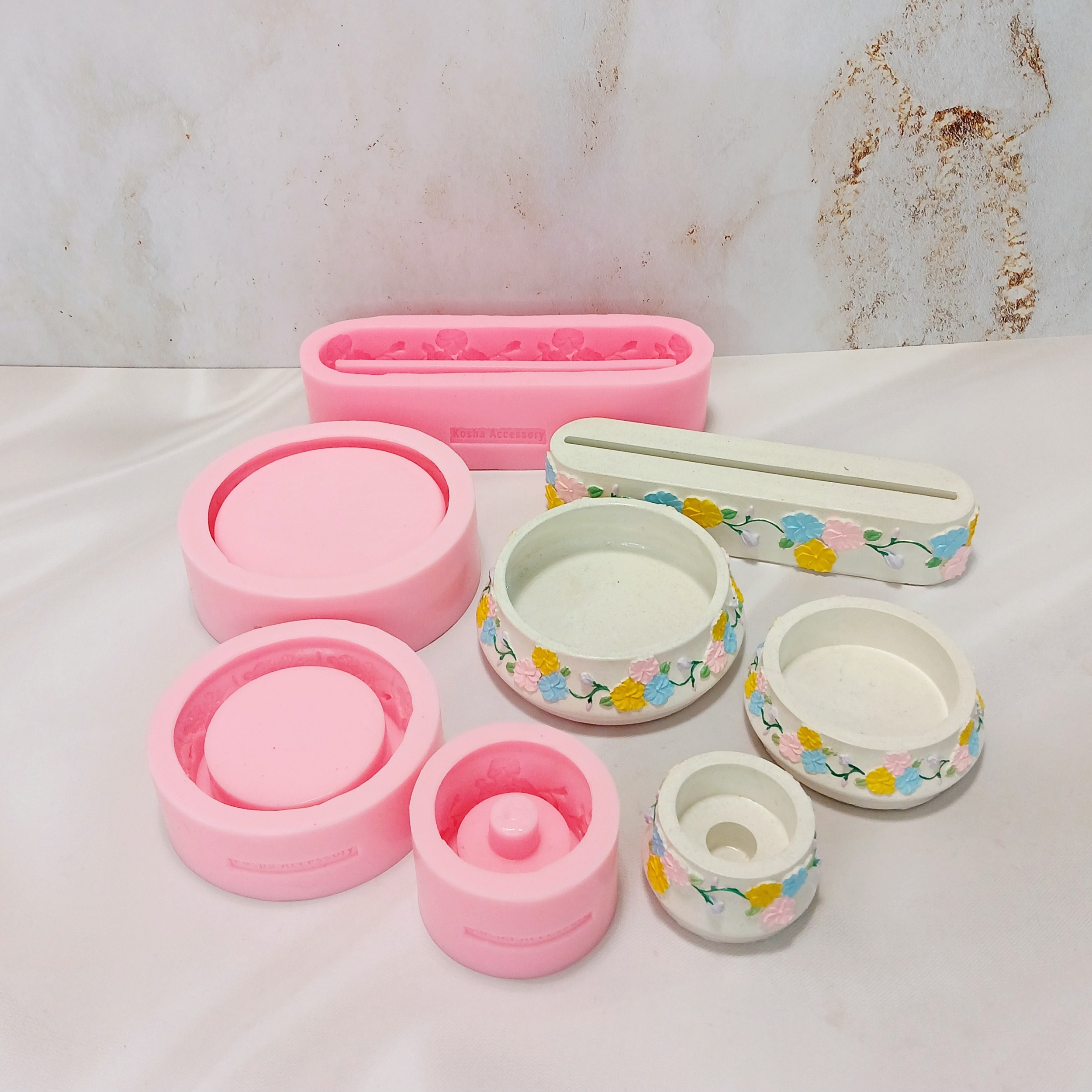 قالب مدل ست هفت سین مارسلا 4 تیکه کد 03