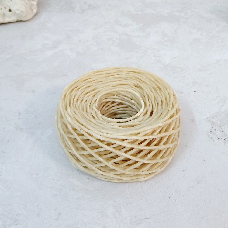 فیتیله شمع موم خورده 30 تار( 5 تا 25 متری)