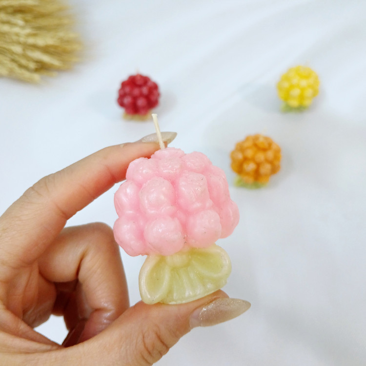 قالب سیلیکونی شمع مدل دسته گل ژورنالی